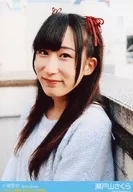 バクステ Sotokanda 1-chome / Sakura Setoyama / Bust up / Costume light blue / Left facing / Mouth closed / Legend deliberation SPECIAL STAGE "Produced by Aina Kojima 1st Stage ～ Good morning! Sempai ～" sheet of paper measuring 89 × 127mm photo