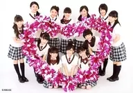 Sakura Gakuin / Assembly (13 people) / Whole body, Costume white, Uniform, Bonbon / "Earth of Hearts ☆ 2015" Photo Set A