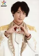 Shuto Washio (Otomuutagoro) / Heart with the upper body and hands / Character Tomoshot / Stage "Rail Way" random bromide event ver.