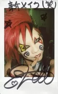☆【_ Vani ; lla] / Kane - Bell - / Autograph, Message, Face Up, Costume, Silver, Right Hand Finger, Opening Part, Neck / Fresh Cheki