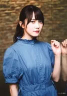 Shiho Kato / Upper Body / Costume Blue / Left Hand Bending / Right Direction / 2L Size / [20180727 Update] / Keyakizaka46 This is Yurakucho Hoshizora Broadcasting Station Konpurin Bromide.