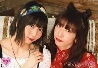 8543:私立惠比壽中學真山麗香·安本彩花/King Of Gakugeeeekai大蝦logo/"私立惠比壽中學歡迎秋冬大廳巡演2019～全世界的各位恭喜偶像快樂～"Olympus Hall八王子公演銷售生寫真