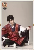 Seiji Nakamura (Kennyo) / Whole body, sitting, frame, Tomoshot Character / "Ikemen Sengoku THE STAGE extra edition ~ Hajime no Monogatari ~" random cast bromide