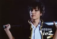 Keita Seto (Tiger) / Horizontal, Bust up, Both Hands Bat, Face Left, Background Black, Tomokazu Character / Stage "Seishun Uta Tokideki Batrhythm Stage WAVE" Tomokazu Character