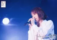 山田野絵/現場照片·橫型·豐胸·服裝白·雙手麥剋風/NGT48 2019年新成年成員特別活動隨機生寫真2019.12.21