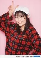 Morning Musume.' 20 / Akane Haga / Upper body / Background pink / Morning Musume.' 20 Official photo 『 "2020 winter" Part 2 』