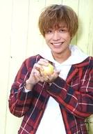 类/上身·服装红·白·格纹·两手球/"#ActorsRoom vol.1>随机单人明信片