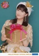 Morning Musume.' 19 / Akane Haga / upper body / "Morning Musume.' 19 FC Event ~ プレモニ. Christmas Party ~" sheet of paper measuring 80 x 100cm Official photo