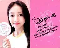 Rocket Punch / Dahyun / with signature de impresión / CD "primo Mini Album : Pink Punch" Special Photo Card