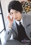 Ichiro Umisho (Daigo Ōsawa) / Top, Clothing Gray, Right Face, Right Knee Up, Window Side, Character Tector Shot / Stage "Bugbusters -Stage BLUE -" Random Bromide