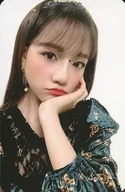 IZ*ONE/赵・百合/右面颊・背面金/光盘(I*AM Ver.)封入特典写真卡