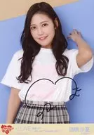 Equal Love / Morohashi 沙夏 / with handwritten signature / Upper body / Equal Love Official photo Set (Tour T-Shirt) "= Love Kanto Tour ~ We are" Sweetie pie "~"