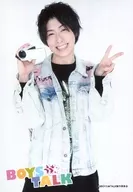 Yoshiki Tani / Above knee / Denim / Right Hand Camera / Left Hand Piece / Stage "BOYS TALK 4th" Bromide Set