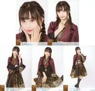 ◇梅山恋和/2019 October-sp个别生写真5种完整SET