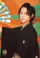 Chikaki Kamido / Upper Body / Costume Black / Left Facing / Kyogen Performance' Noh Otoshi ~ 鴈礫 / Abushiko' Random Bromide