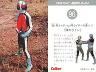 96 : Difference between Old No. 1 Rider and No. 2 Rider - 1 "Body Line"