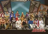 Group (18 persons) / Horizontal, Whole, Front row Squatting, Character Cutter Shot, 2L Size / Stage "Insect Warrior Comchuger" Bromide