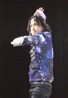 Hiroo Masuda (瞬平) / Live Photo, Above the Knee, Costume Blue, Black, Left Facing, Right Hand Head, Left Hand Bending, Background Black / Stage "Honky-tonk Blues in a Sleepless Night, Chapter 2 ~ Leaping ~"