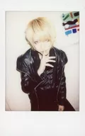 Jack Capper / Choko / Upper Body / Costume Black / Right Hand / Index Finger Mouth / Background White / Picture / Raw Cheki
