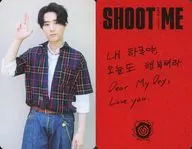 DAY6/Young K / right hand side face / CD "Shoot Me : Youth Part 1" (Bullet Ver.) enclosed special photo card