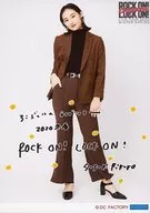 Angerme / Rikako Sasaki / Body / Background White / Print Message Included / 2L Size / "Angerme Live Tour 2020 Winter and Spring ROCK ON! LOCK ON!" Solo 2L Official photo