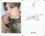 JBJ95 / kenta Takada / Bust Up / Costume Cha / fingers of the right hand Heart Mouth / Back Fun / Printed with signature / CD-HOME Enclosed Special Photo Card