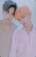 JBJ95 / Kim Sang-gyun / kenta Takada / Upper Body / Costume Beige / Pink / Closed Eyes / Special Photo Card with CD "AWAKE"