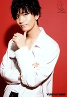 Yuuki Hayashi / upper body / costume white / left facing / left jaw / C. I. A presents "NEW YEAR EVENT 2020" C. I. A. Bromide