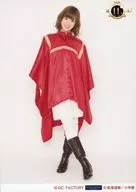 Morning Musume.' 16 / Erina Ikuta / Whole Body / Costume Red / White / Crossed Legs / 2L Size / Drama Women's Section "Zoku / 11 People! East Horizon / West Eternity" Solo 2 sheet of paper measuring 80 x 100cm Official photo Set A