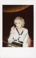 FEST VAINQUEUR/HIRO/上身・坐・衣服白・红・黑・花纹・脸向左・右举/生Cheki