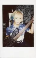 FEST VAINQUEUR/HIRO / Upper Body / Costume White / Blue / Left Hand Base / Raw Cheki