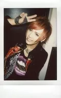 FEST VAINQUEUR/HIRO / Upper Body / Costume Black / Red / White / Pink / Left Facing / Right Hand Piece / Show Teeth / Raw Cheki