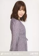 山崎怜奈/上半身‧叠襟/"乃木坂46 2020.April-V>WebShop限定随机生写真