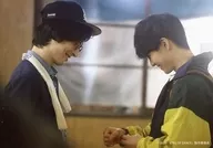 Kou Takano (Takayama Sora), Takuma Wada (Haruhiko Takayama) / Horizontal, Bust up, Costume Yellow, Black, Face-to-face, Eye-to-eye / Drama series "KING OF DANCE" Scene photograph Bromide Set [Chapter 6]