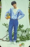 Kim Jae Hwan / Whole Body, Costume Light Blue, Blue, Denim, Left Hand Waist / CD "1st Mini Album : Another" (PURE Ver.) special photo card