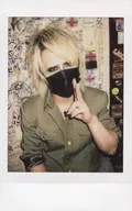 Gossip / 0 -zero - / Bust up / Costume Khaki / Mask Black / Right Lower / Left Hand Piece / 1 / Raw Cheki