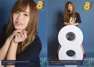 ◇ Ayaka Morita / NMB48 8th Anniversary LIVE Random Official photo Chiba Ver. 2 types complete set
