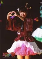 Milky Holmes / Suzuko Mimori / Live Photo / Above the Knee / Costume Pink / Black / Both Hands Heart / Left / 2L Size / 「 Live Milky Holmes All Natural Color Festival 」 Photo Choice