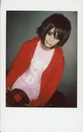 Laave/Len/膝上・服装红色・粉红色・坐着・两手下・闭口/生Cheki
