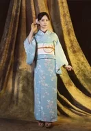 Yui Ito (Kiku) / Whole body / Background yellow. Black / Stage' Shinjin Tsukasake no Kojo - Chinkon 侠曲 -' random bromide