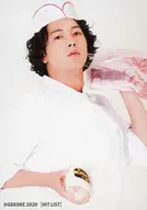 Yuki Yamaoki (Hideki Ushijima) / Upper Body / Costume White / Right Facing / Face Up / GEKIIKE Main Performance 11 th 「 HIT LIST 」 Random Bromide A (Regular Version)