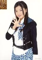 里織菜 Ōta / Knee-High / Costume Black / Cyan / Blue / White / Leopard Pattern / Right Hand Par / Left Facing / Individual Official photo Vol. 2