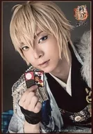 Ryumaru Tachibana (Kenshin Uesugi) / Bust-up, Hanafuda, Kobucha, Character Tomo-shot / Stage "Ikemen Sengoku THE STAGE ~ Mitsuhide AKECHI edition ~" Random Cast Bromide A