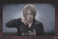 XXI-11 : naightmare / YOMI / "NIGHTMARE FAN CLUB LIVE 2014" venue limited sale Official Tradingcards