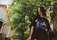 Naightmare / Satoru Karino / horizontal, upper body, black costume, left face, outdoor / magazine "SHOXX" Official photo