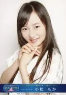 Hacoiri-Musume / Mika Komatsu / Bust up / Costume white / Double layered / "2014/7/21 ~ 8/29 in AKIBA Cultures Theatre" / 5 group idol new face performance just before debut ~ Cinderella in summer ~