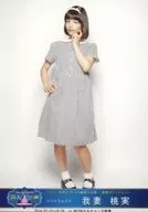 Hakoirimusume/我妻桃実/全身·服裝黑·白·條紋·右腰部/"2014/7/21～8/29 in AKIBA文化劇場>/出道前偶像5組新人公演～盛夏的灰姑娘～