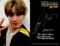 NCT 127 / YUTA / CD "WE ARE SUPERHUMAN" enclosed special photo card