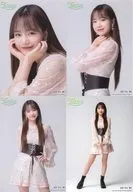 ◇IZ＊ONE/チョ・ユリ/IZ*ONE日本1stアルバム「Twelve」ランダム生写真TypeC 4種コンプリートセット