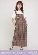 Manatsu Akimoto / Whole Body Jumper Skirt / "Nogizaka46 2020. September-II" WebShop Limited Random Official photo